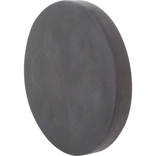 Kipp Magnet Shallow Pot Magnet M04 Ndfeb, Round, Comp:Rubber, Comp:Black, D=12 K0564.05